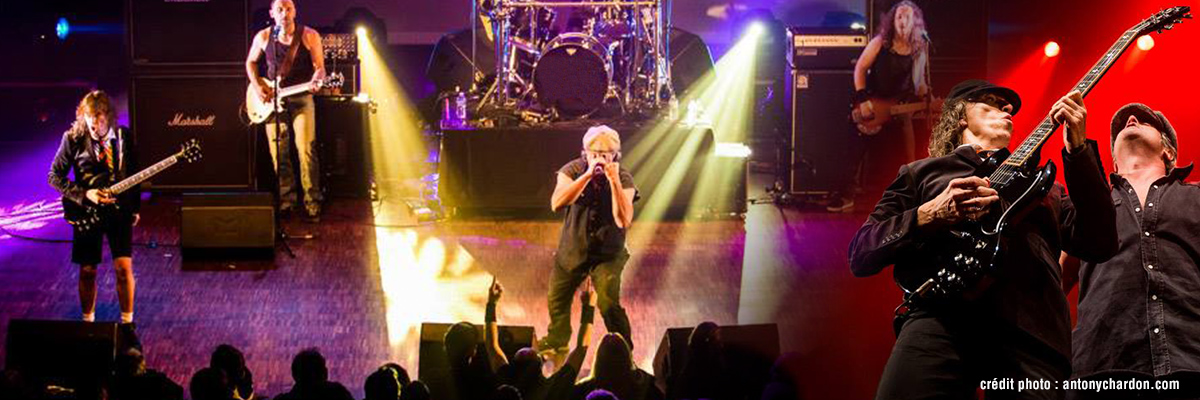 Tribute Band AC/DC, sosie du groupe AC/DC en concert live, AC/DC 100% ...